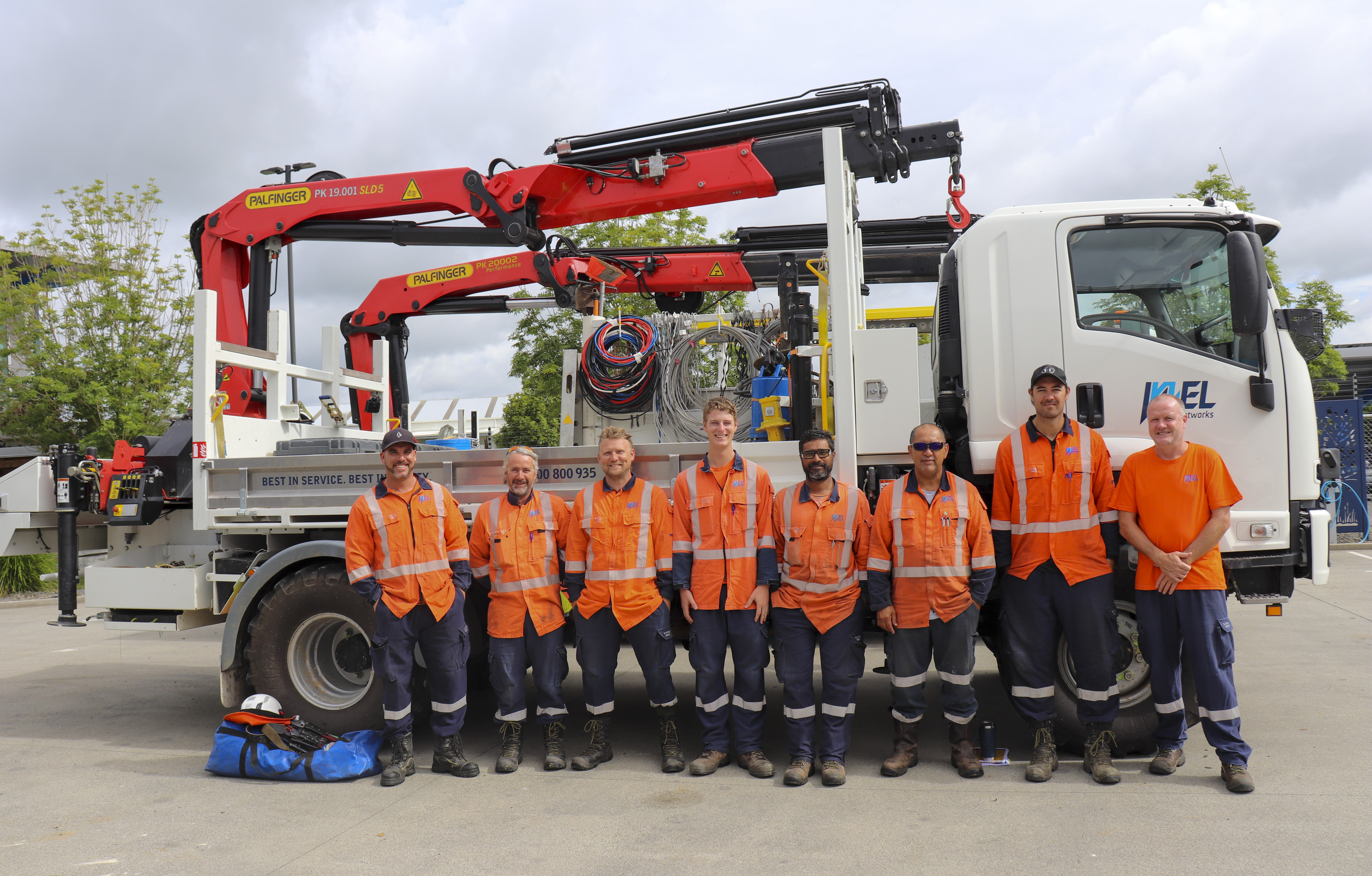WEL Networks Crews Ready to Help Unison