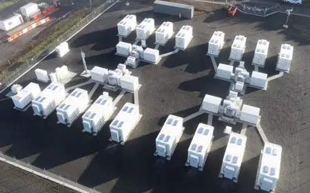 New Zealand's first utility-scale Battery Energy Storage System (BESS)