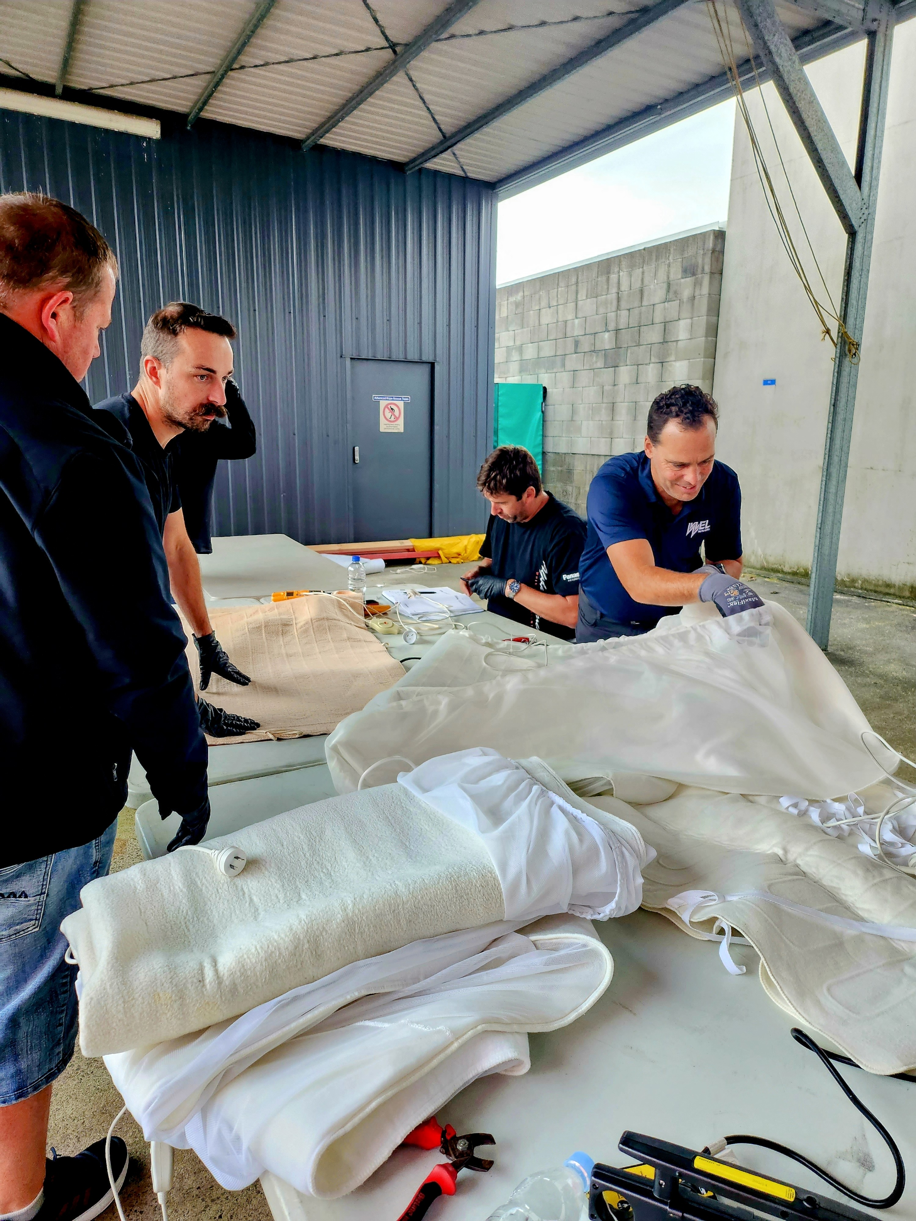 Electric blanket testing