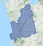 Map of the WEL Networks supply area