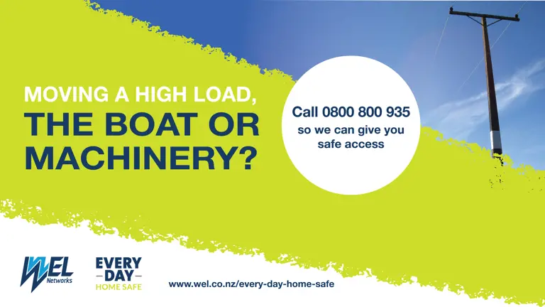 Moving a high load, the boat, or machinery? Call 0800 800 935 so we can give you safe access